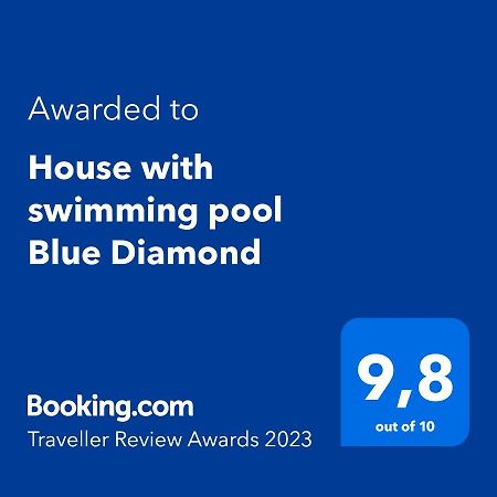House With Swimming Pool Blue Diamond Apartman Povljana Kültér fotó